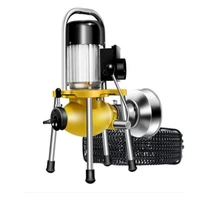 1500w gq 180 electric pipe dredging machine sewer dredger toilet floor drain dredging cleaning machine home profession