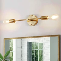2 light wall sconce mid century modern wall lamp sconce indoor wall lighting for mirror hallway kitchen bedroom living ro