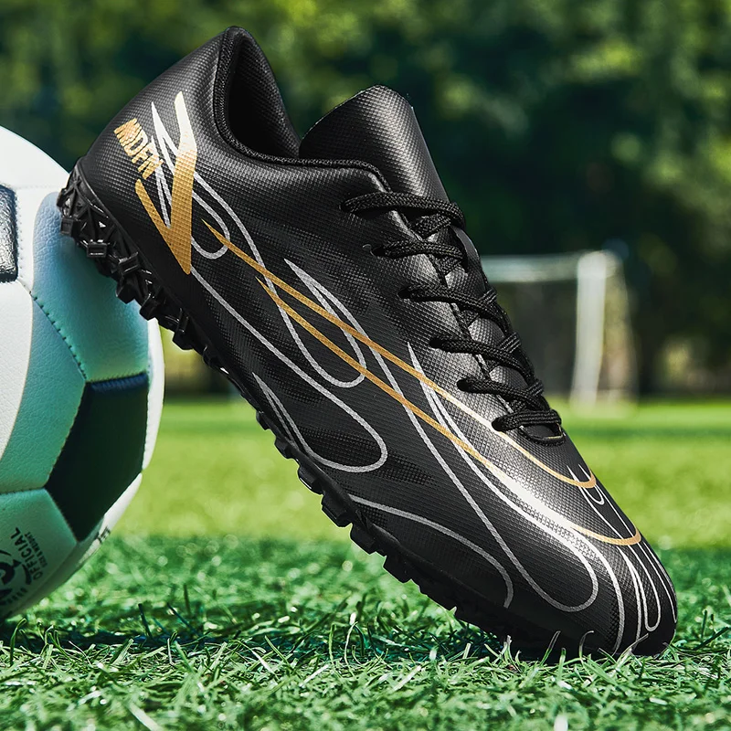 New Football Shoes Children's Boys Little Students Girls Broken Nails Youth Training  Club Match Couple