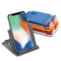 phone holder desk stand for your mobile phone tripod for iphone xsmax 12 huawei xiaomi mi 9 plastic foldable desk holder stand