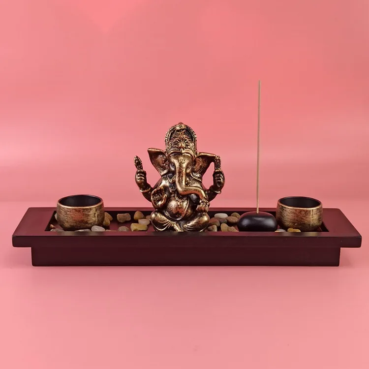 

Каучуковая подсвечник в индийском и Пакистанском Стиле со слоном в багажнике, Будда, домашний набор для спокойной релаксации, подсвечник дл...