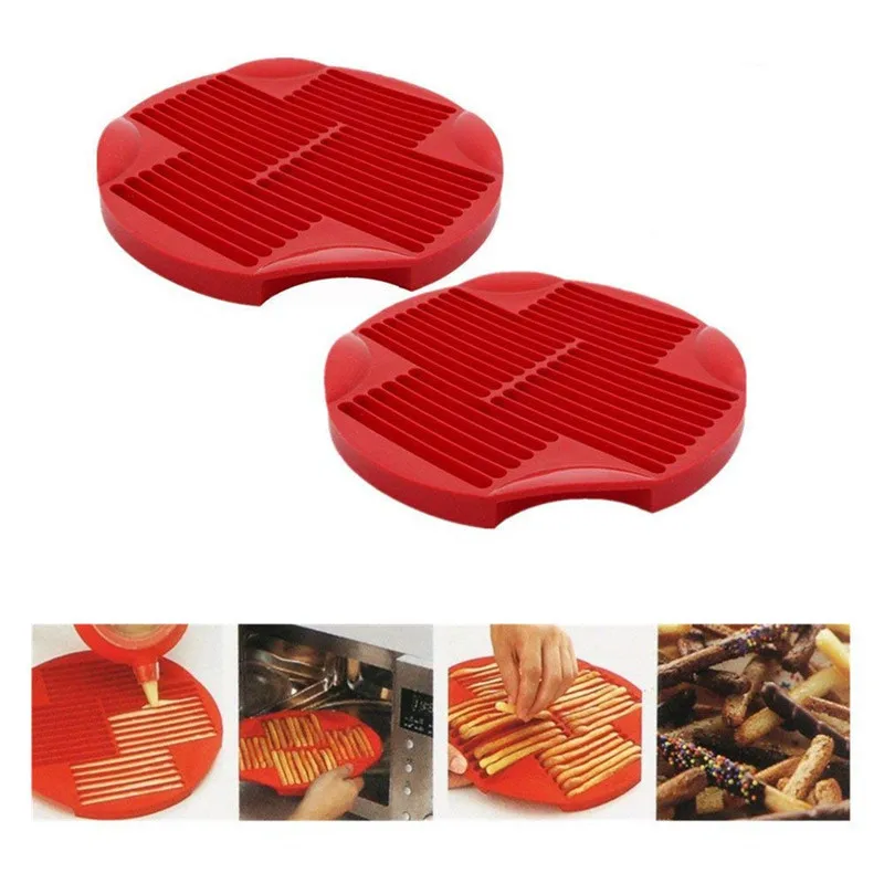 

1 Pcs Food Grade Silicone Finger Shape Biscuit Molds DIY Chocolate Lollipop Mold Long Strip Cookie Baking Tray DIY Baking