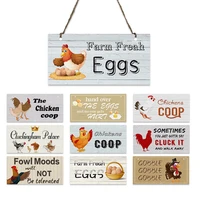 chicken farm house wooden signs chicken coop wood plaques for fowl wall decor farm house decorative chicken coop room decoration