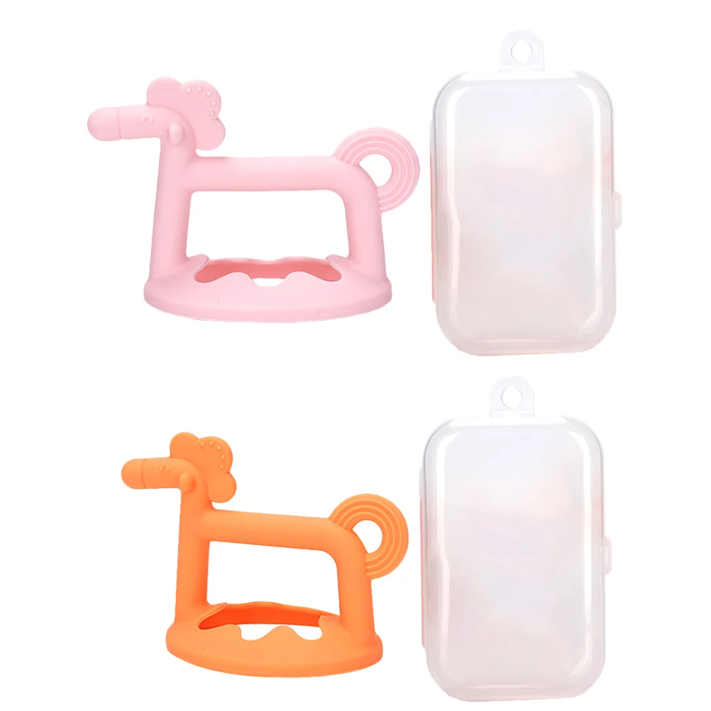 

2pcs Teething Toys Baby Teething Toys Baby Teether Infant Toys Newborn Toys