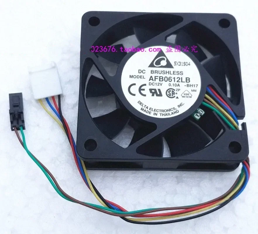 5 шт. Delta AFB0612LB-BH17 60x60x15 мм 6015 60 вентилятор процессора корпус компьютера охлаждающий