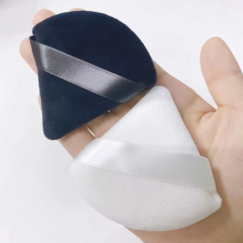 

3Pcs Cotton Velvet Cosmetic Puff Triangle Powder Puff Makeup Blender Beauty Sponge Puff Loose Powder Sponge Make Up Accessories