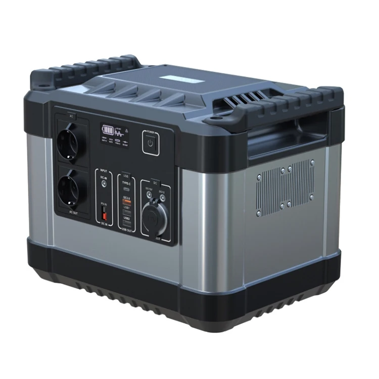 

2022 Новый портативный солнечный генератор 1500 Вт Lifepo 4 батарея портативная электростанция для дома и кемпинга