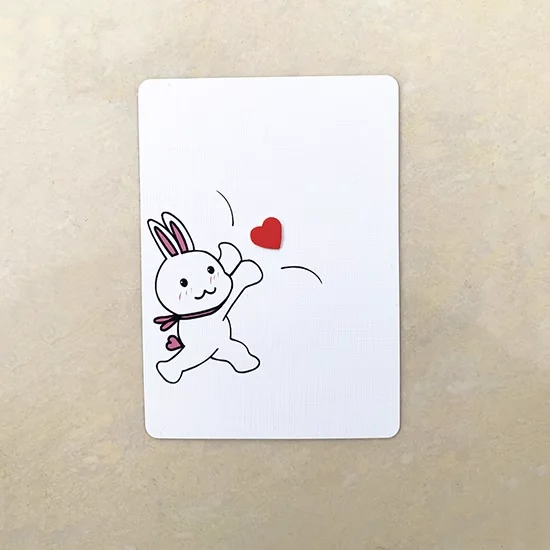 Фото Губка в форме кролика от J.C Magic Tricks Heart On the Card To Real Heart Губка Magia Крупным планом lllusions Уловки Ментализм Реквизит №3