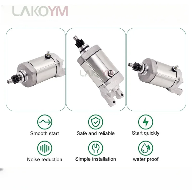 Стартер для Yamaha ATV Raptor 660 Kawasaki мотоцикл zr550 зефираприлия Pegaso 650 Trail Factory yfm660r