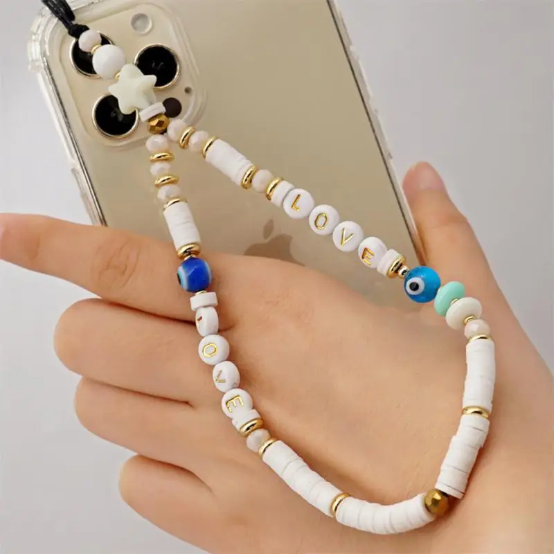

Soft Pottery Mobile Phone Lanyard Universal Cord Rope Anti-lost Mobile Phone Chain High-quality Strap Lanyard For Mobile Phone