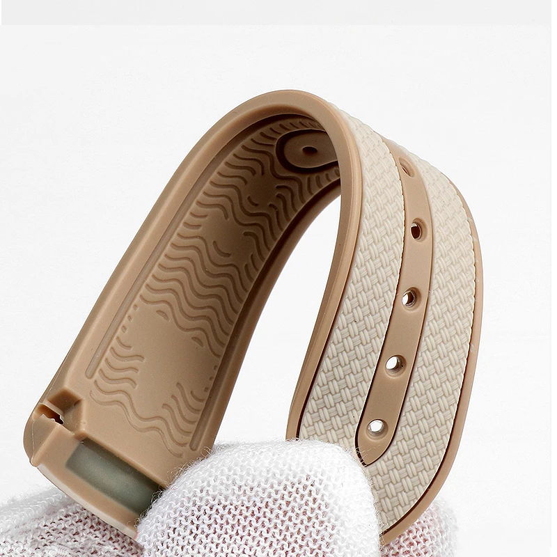 Силиконовый ремешок AOOW для Omega x Swatch Moonswatch 20мм