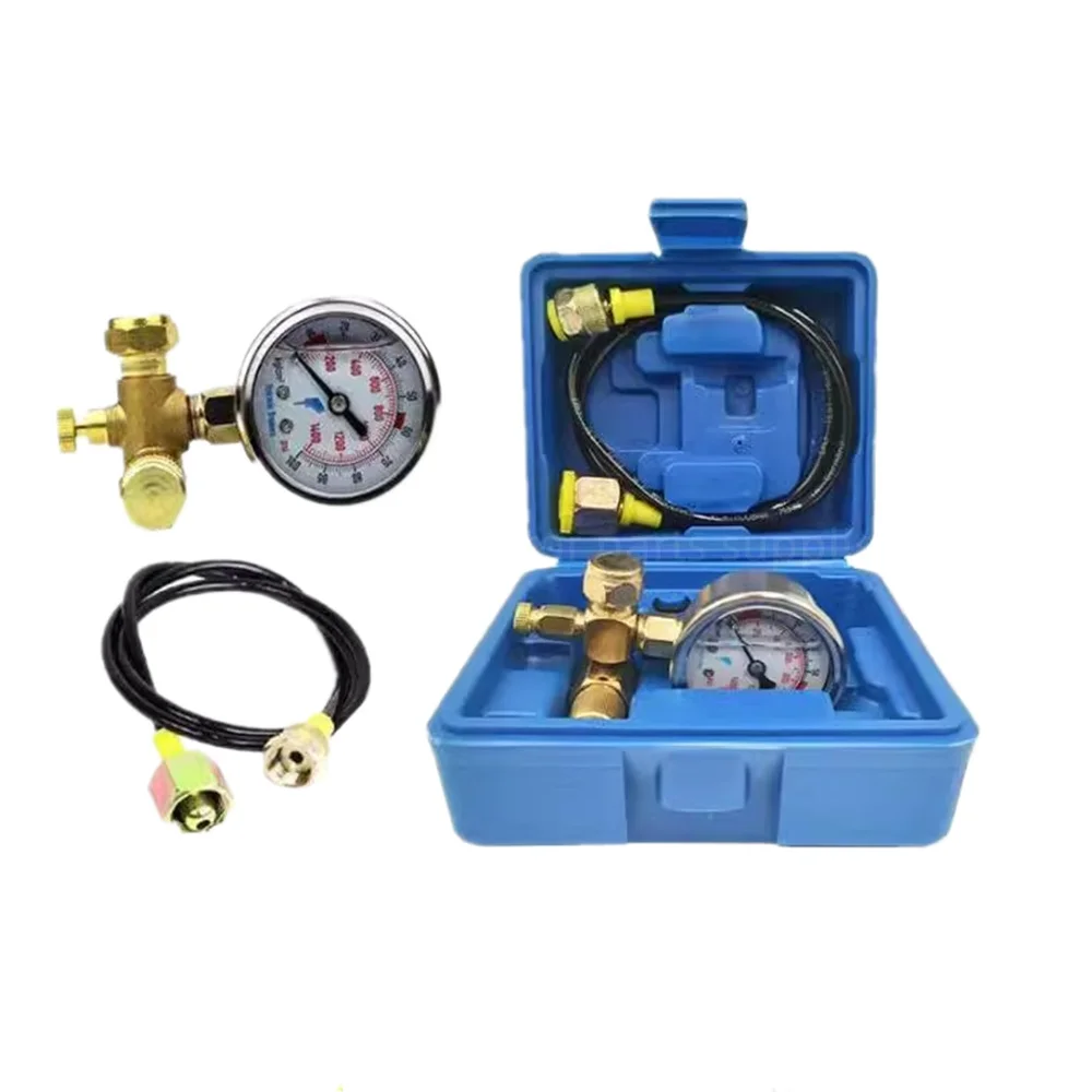 Комплект манометров 6 МПа зарядка азота гидравлический молоток измерительное