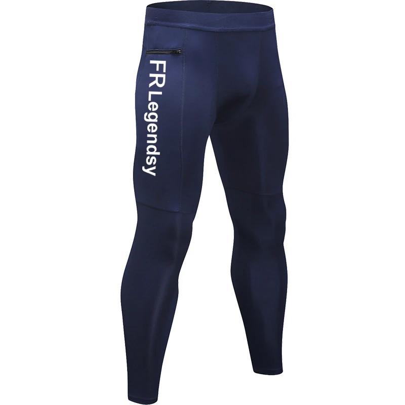 

2022 Cycling Pants Bicycle Leggings Men's Mtb Running Tights Bodybuilding Sportswear Fitness High Elastic Skinny Trousers Hot