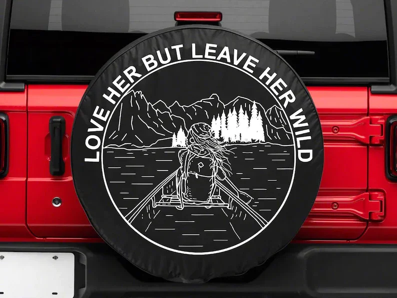 

Обожаю ее, но оставьте ее дикий чехол для шин, чехол для автомобиля, автомобильные аксессуары, чехол для запасной шины, чехол для запасной ши...