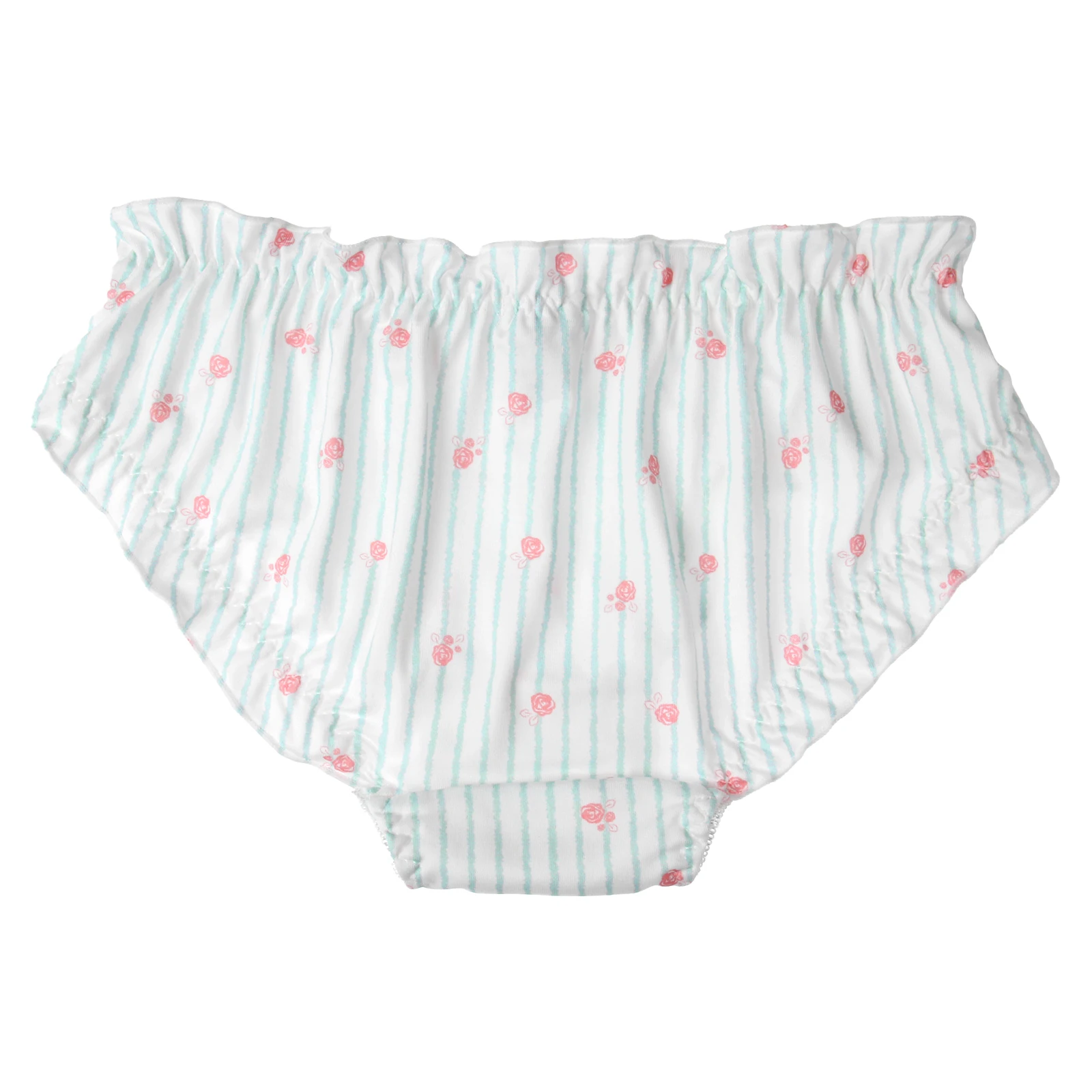 Трусы-брифы мужские хлопковые в горошек с оборками |