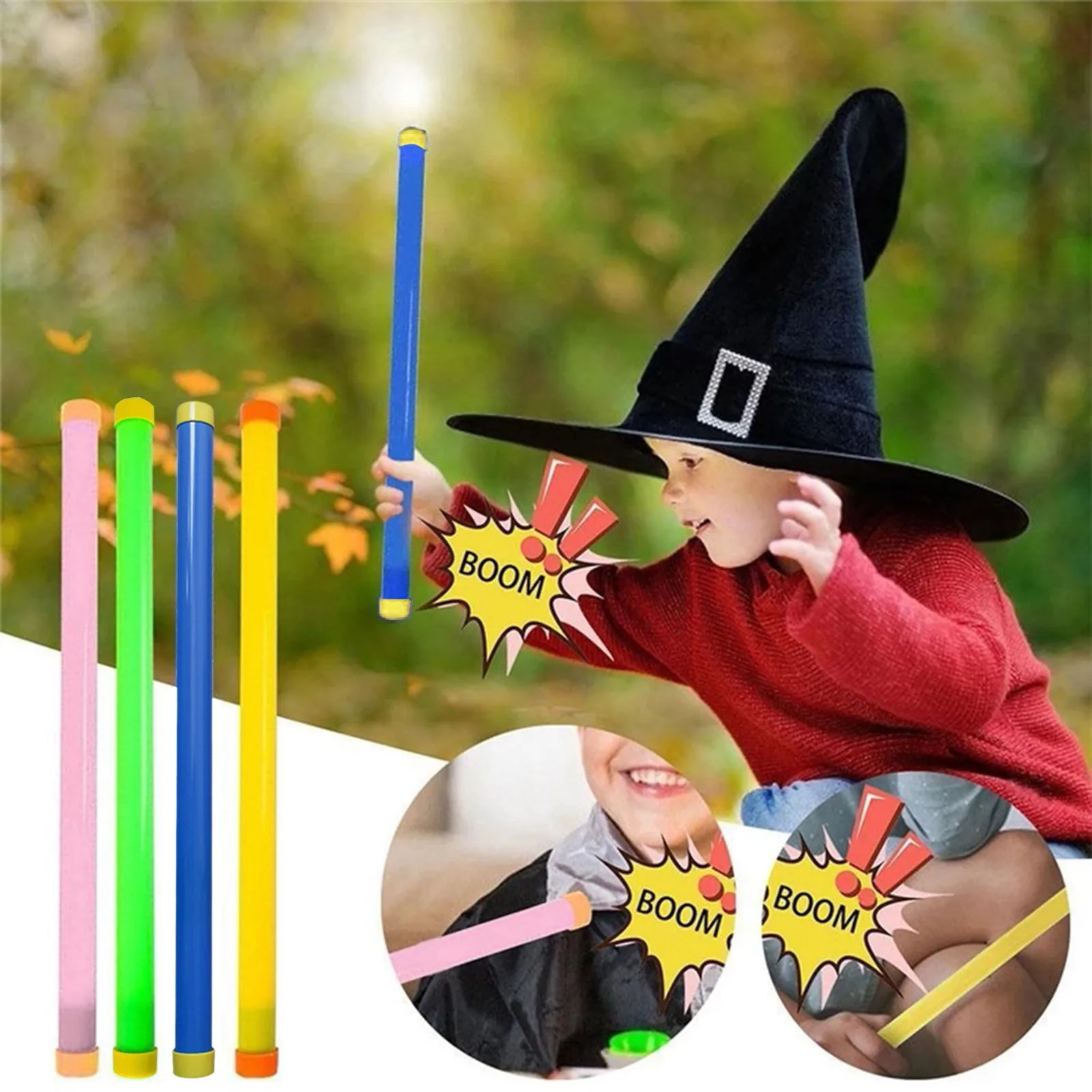 

1pc Groan Tube Noise Maker Novelty Funny Toys Party Favors for Kids Adults Antistress Musical Instrument Whirly Groan Sound Tube