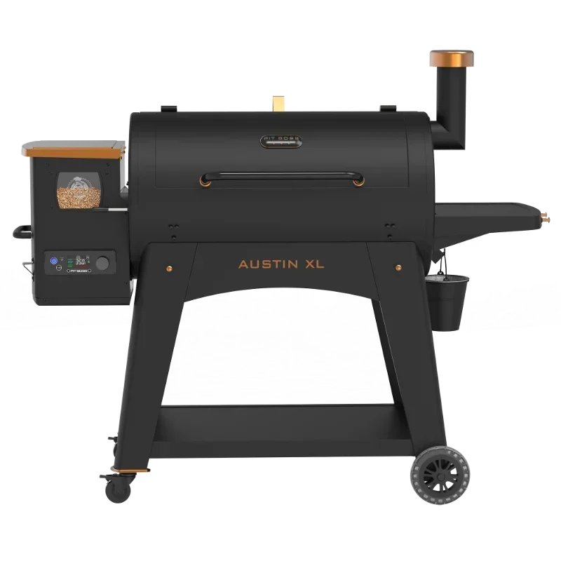 XL 1000 sq in griglia a Pellet legna e affumicatore-griglia per barbecue серии Ониксовый барбекю allɺperto на