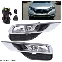 1 pair fog lights lamps with wiring kit switch set modified accessories compatible for 2015 2016 honda crv cr v