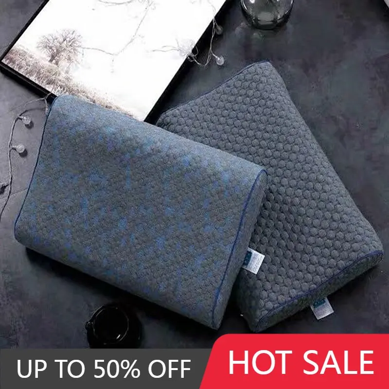 

Memory Foam Decorative Pillows Bed Massage Filler Orthopedic Pillow Sleeping Nursing Neck Poduszka Do Spania Household Items