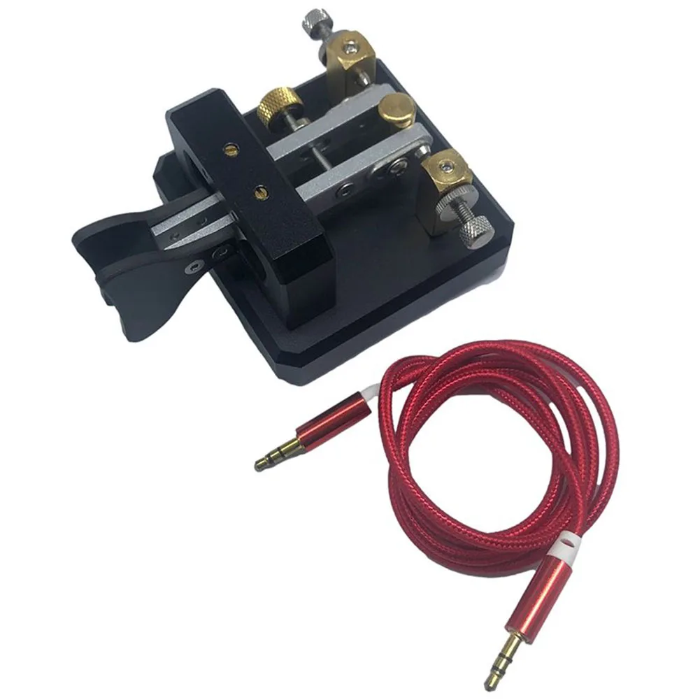 

Shortwave CW Transmitter Automatic Morse Code Key Dual Paddle Telegraph Key Ham Radio For Amateur Radio Users