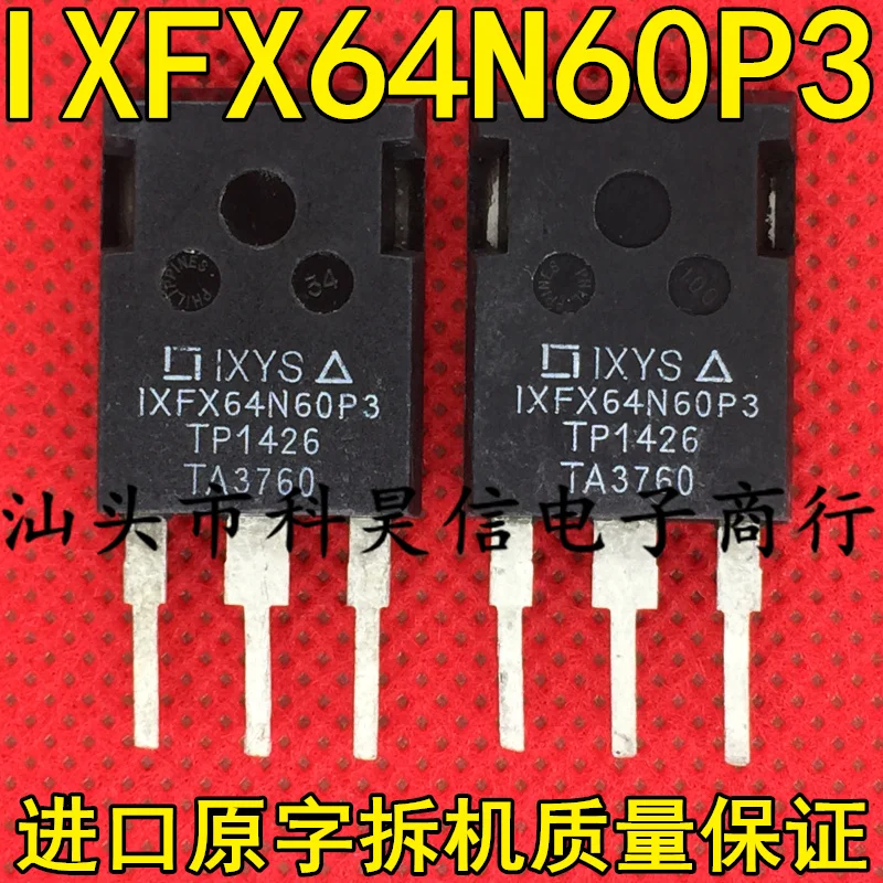 

Free shippingIXFX64N60P3 IXFX64N60P MOS 64A600V 10pcs