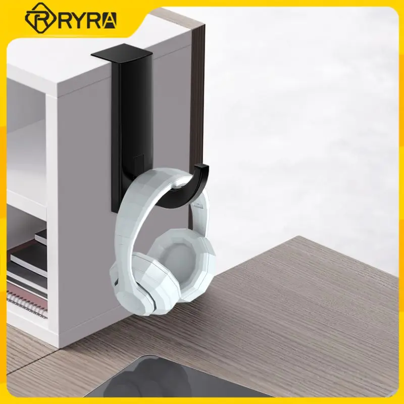 

RYRA Headphone Stand Universal Headphone Headset Hanger Wall Hook Computer Monitor Earphone Stand Rack Headphones Accessories