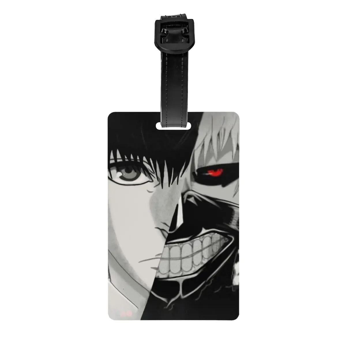 

Tokyo Ghoul Ken Kenaki Luggage Tag Manga Anime Travel Bag Suitcase Privacy Cover ID Label