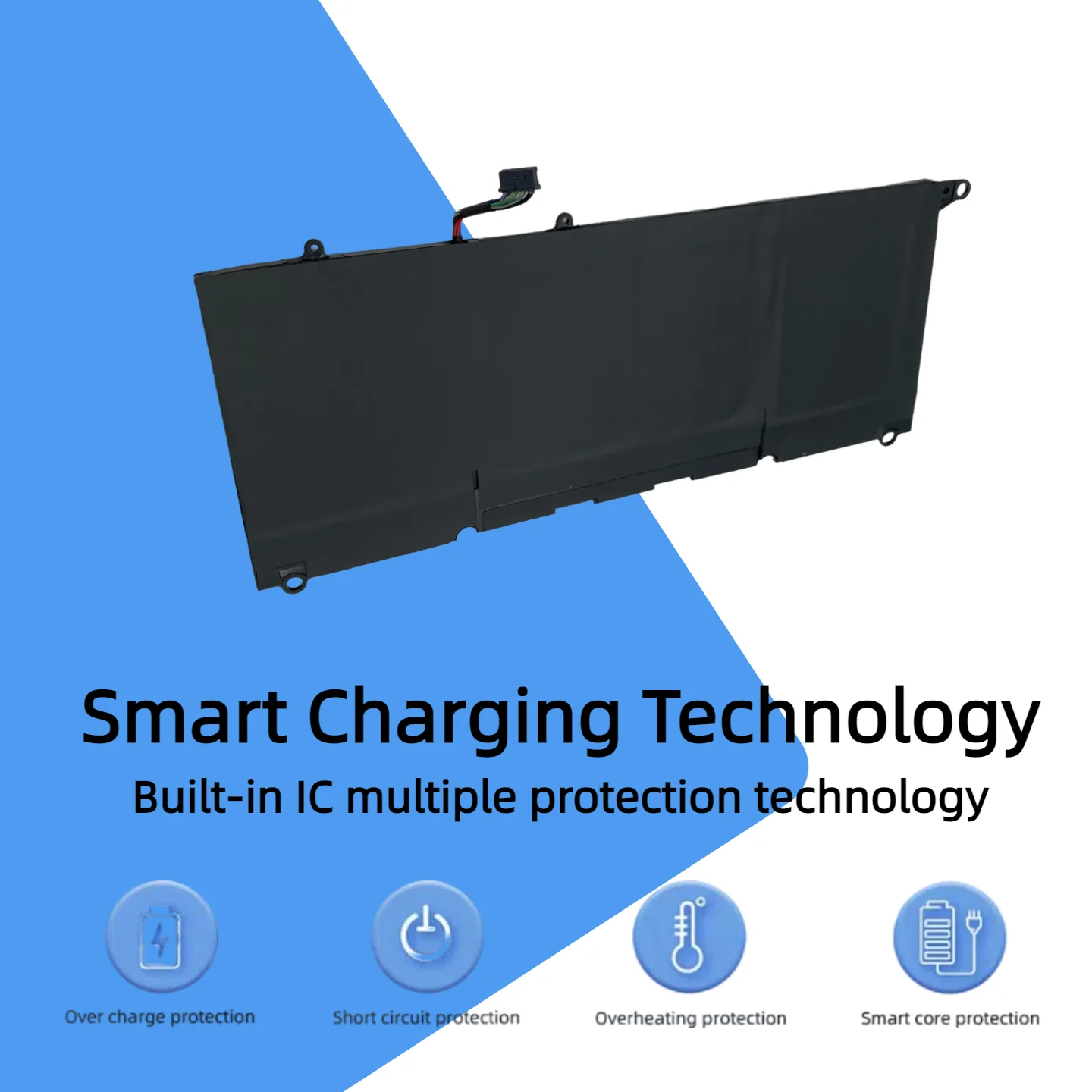 Фото PW23Y Laptop Battery For DELL XPS 13 9360 Series RNP72 TP1GT P54G Free Tool + 24M Warranty №3
