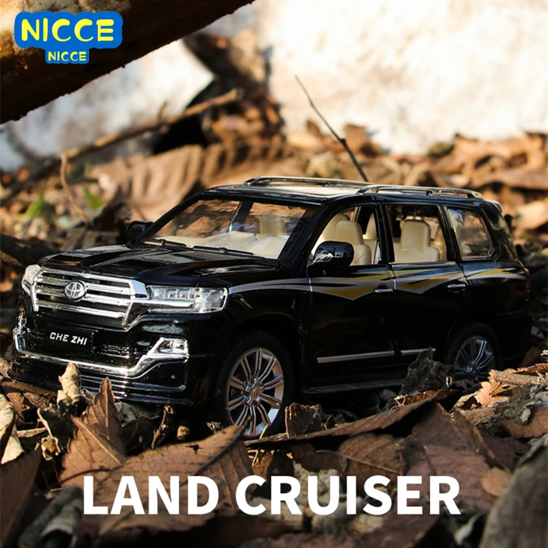 

Nicce 1:24 Toyota Land Cruiser SUV Alloy Car Model Diecast Metal Toy Off-road Vehicles Car Model Collection Kids Toy Gift A168