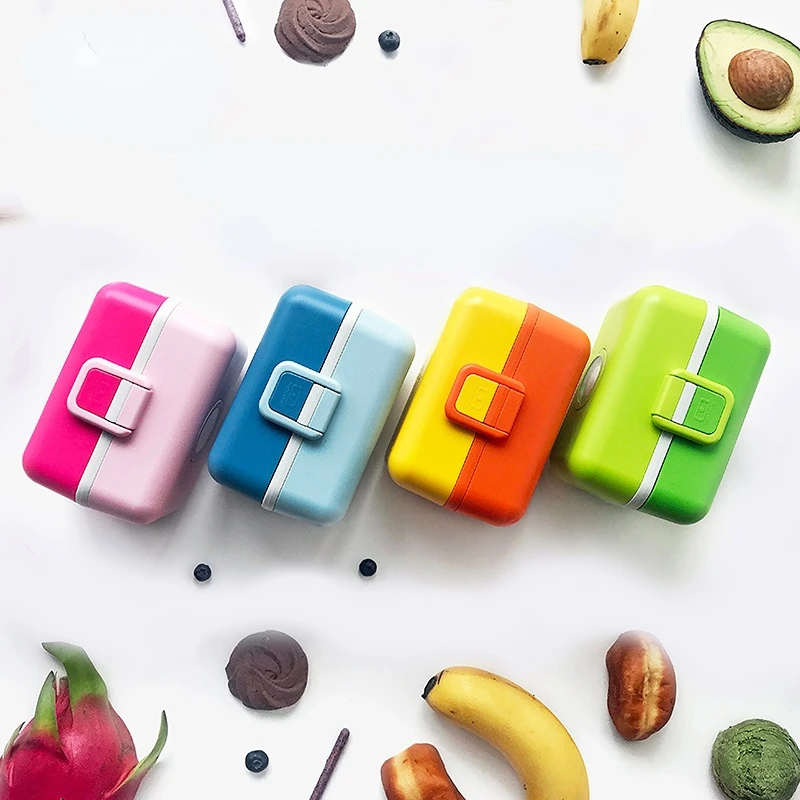 

France Monbento Lunch-box Children Japanese Lunch Box Microwave Oven Heating Lunch Portable Heat Preservation Student