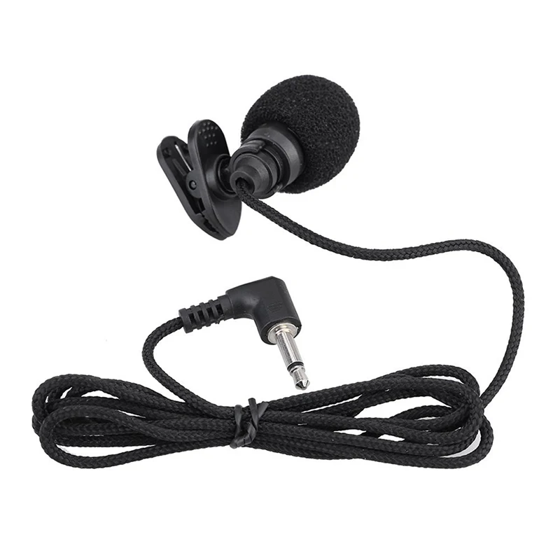 

Mini Portable Clip-on Lapel Hands-free 3.5mm Condenser miniphone Mic for Computer PC Laptop Loudspeaker