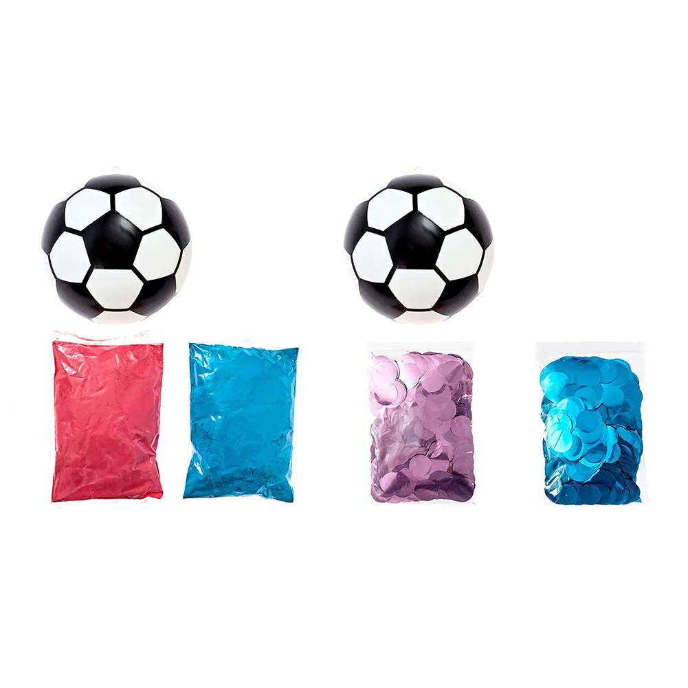 

Футбольный набор для мальчиков и девочек, с порошком или блестками