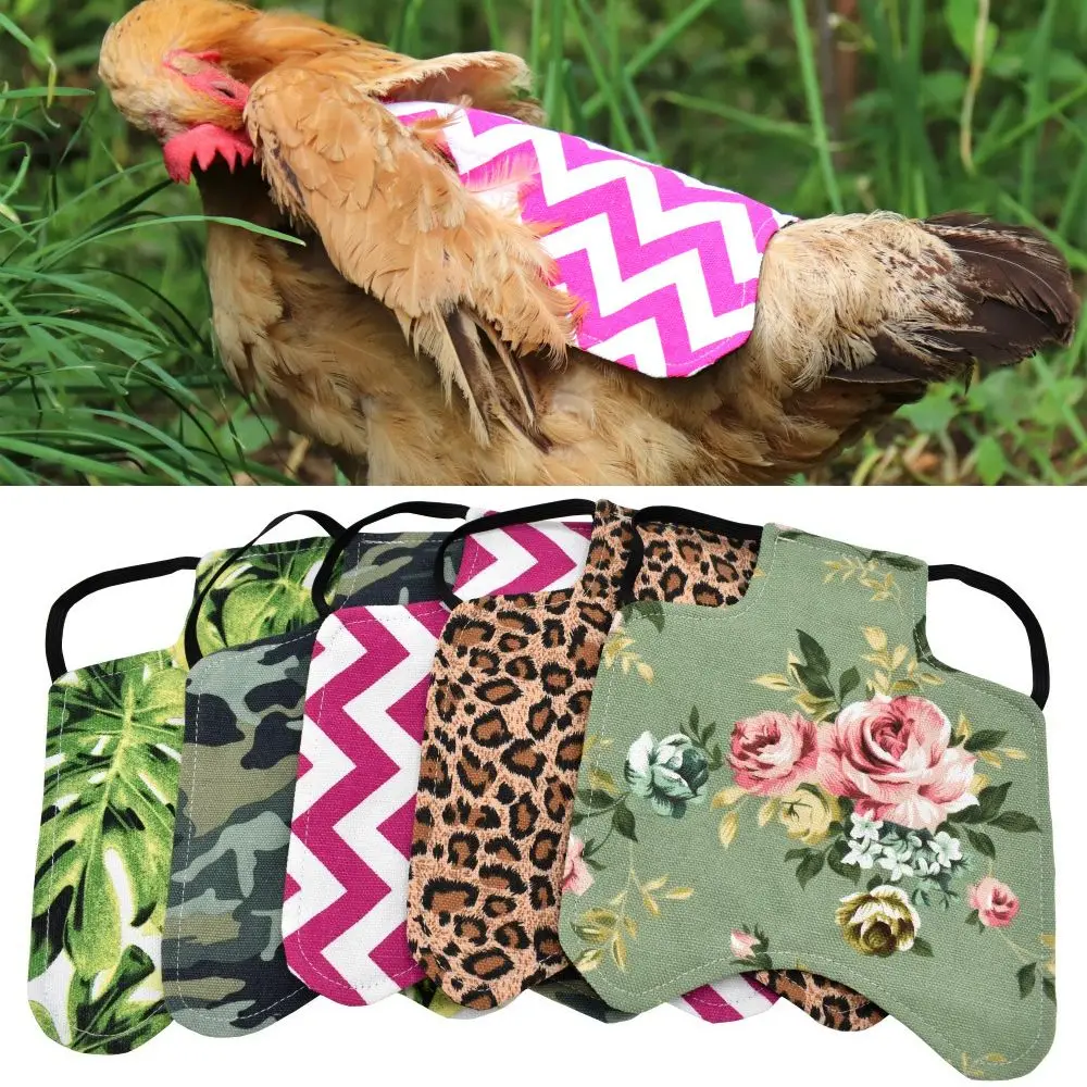 

Waterproof Protection Pet Supplies Funny Back Jacket Chicken Saddle Hen Protective Apron Feather Protector