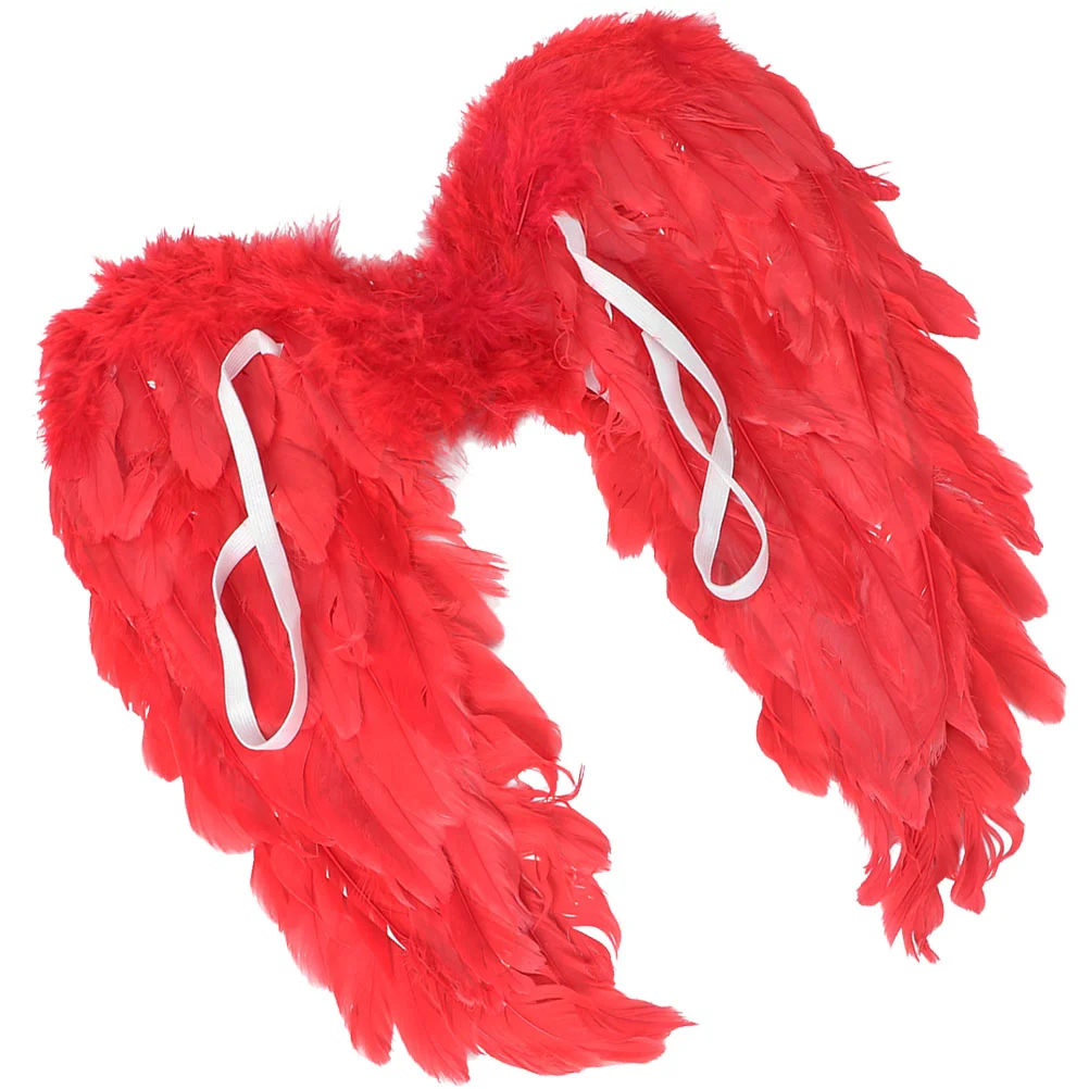 

Wing Angelcosplay Performance Fairycostume Prop Christmaselfdress Accessories Costumes Props Party Children Plume