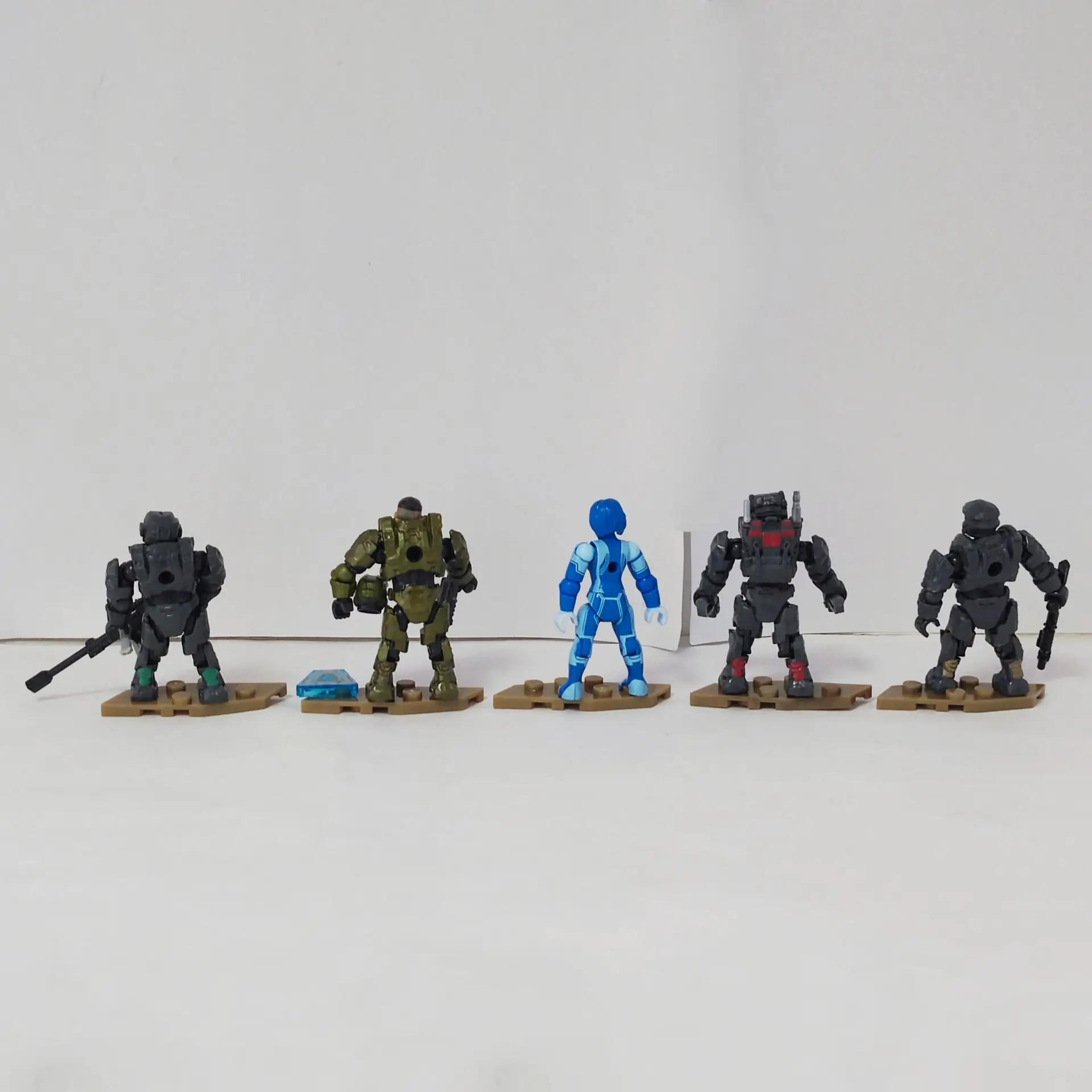 Mega UNSC Spartan KAI-125 V фило-134 RIZ-028 Cotana John-177 5 шт. Свободная мини-фигурка игрушки (art.: 3920cfc5d6470) - 3920cfc5d6470