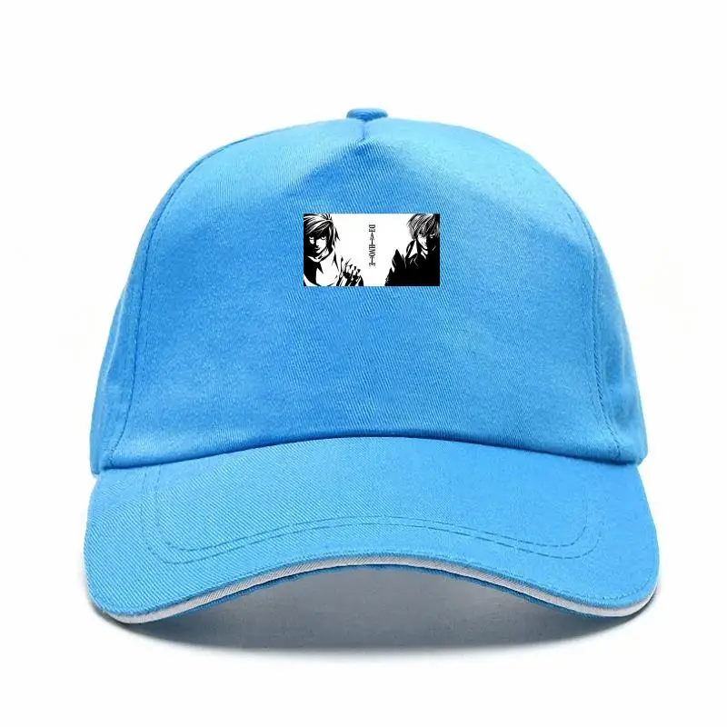 

Новая Кепка, шапка из 100% хлопка с принтом en uer Death Note, футболка с рисунком Киры, Ани, анги, рюка, ягай, Япония, бейсболка