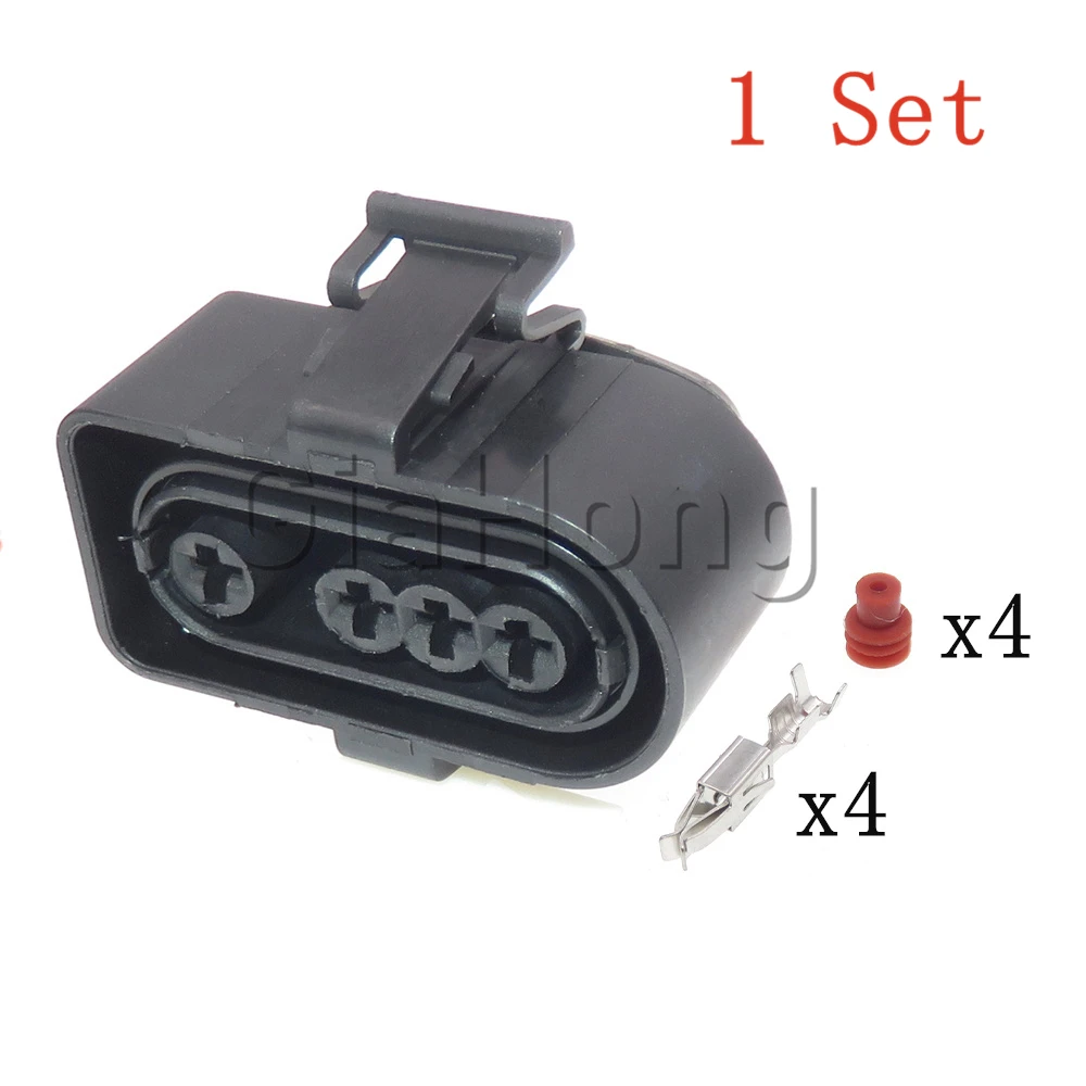 

1 комплект 4 способа 3A0973304 автомобильный проводной разъем 3A0973334 автомобильный разъем датчика кислорода аксессуары для VW Audi