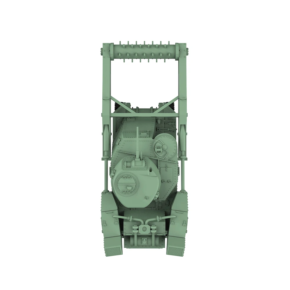 SSMODEL SS76514 1/76 20 мм комплект военных моделей WarGamingMilitary US M3 Grant со средним танком Paravane