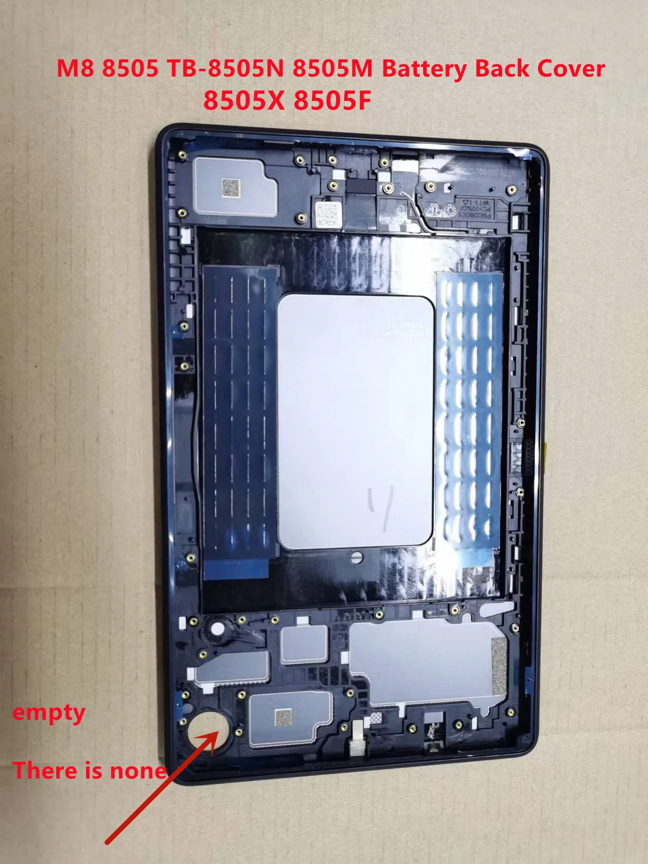 Задняя крышка корпуса для Lenovo Tab M8 TB-8505 8505N 8505M 8505X 8505F, задняя крышка корпуса, Крышка планшета, измерительная Замена