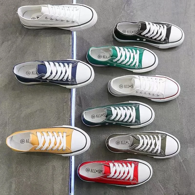Men Sneakers Women Shoes 2023 New Student Shoes Breathable Canvas Vulcanized Walking Flats Shoes Zapatillas Hombre Zapatos Mujer