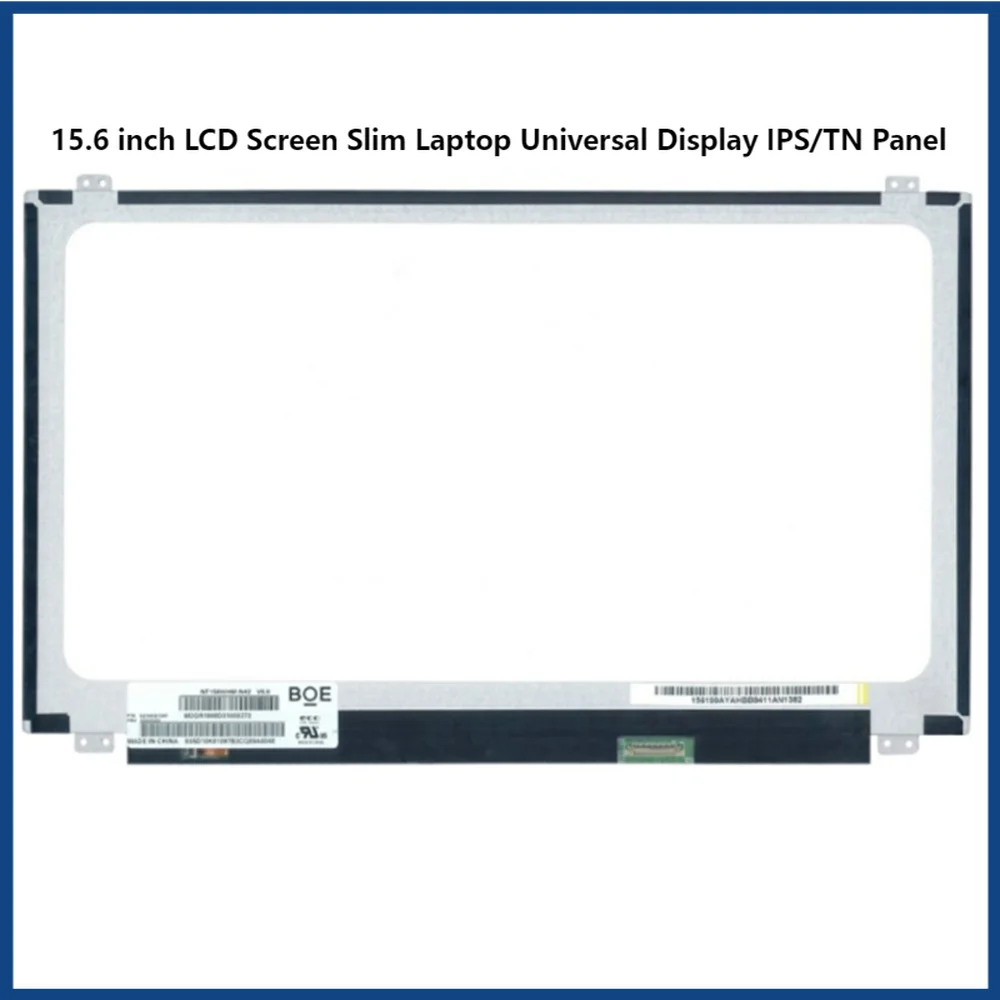

Тонкий ЖК-экран 15,6 дюйма, универсальный дисплей для ноутбука, панель IPS/TN, совместимая с Lenovo, для Asus HD 1366 × 768/ FHD x