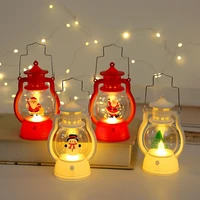 retro kerosene night light small oil fairy lights decorative lantern art pendant christmas new year lamp decoration home decor