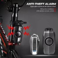 usb charging bike alarm security home system scooter alarm for motorcycle great anti theft bicycle alarm wireless motorcycle