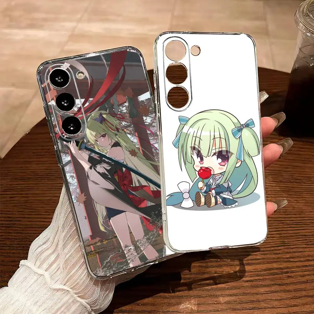 Фото Galgame M-Murasame S-Senren Banka Прозрачный чехол для Samsung A10 12 20 21S 30 31 40 50 51 52 70 71 №1