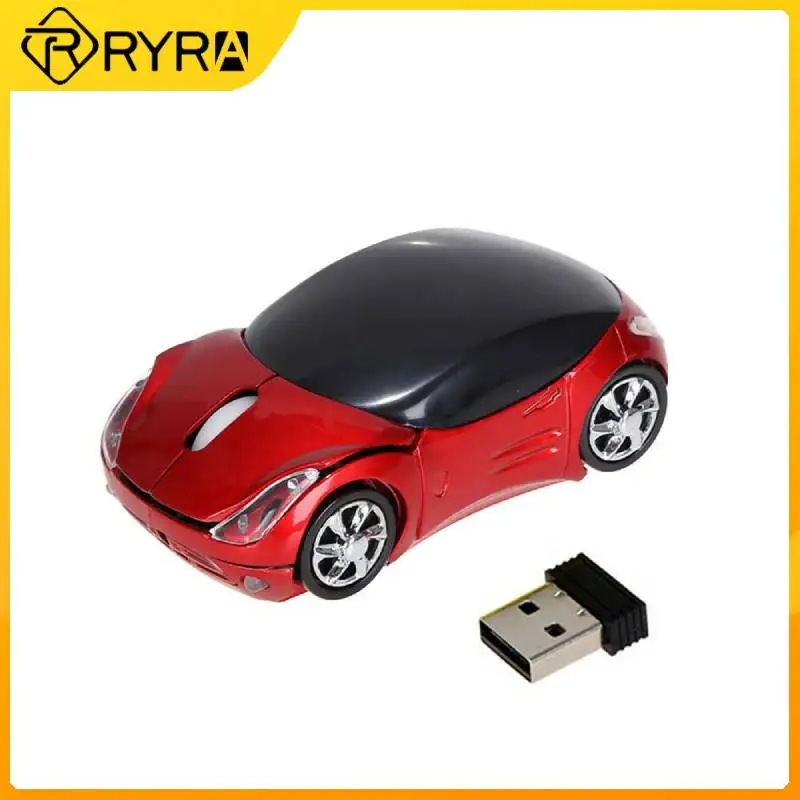 

Беспроводная оптическая мышь RYRA 2,4 ГГц и мышь для стайлинга автомобиля с USB-приемником, беспроводная мышь для ПК, ноутбука, компьютерная игро...