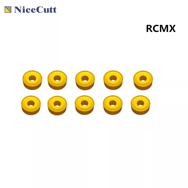 Инструменты ЧПУ 10 шт. RCMT0602 токарная вставка Nicecutt лезвие внешний токарный