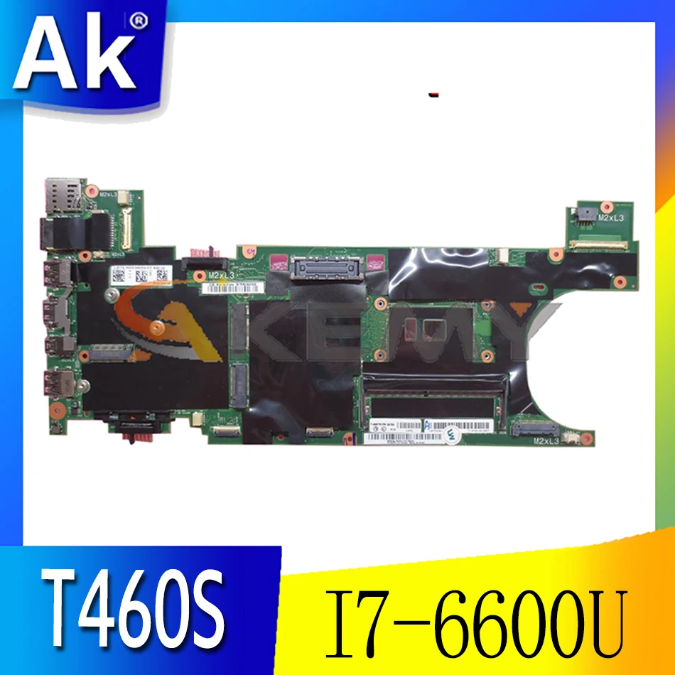 

For Lenovo ThinkPad T460S laptop motherboard NM-A421 motherboard W/ I7-6600U 4G NM-A421 FRU 00JT959 00JT956 Mainboard