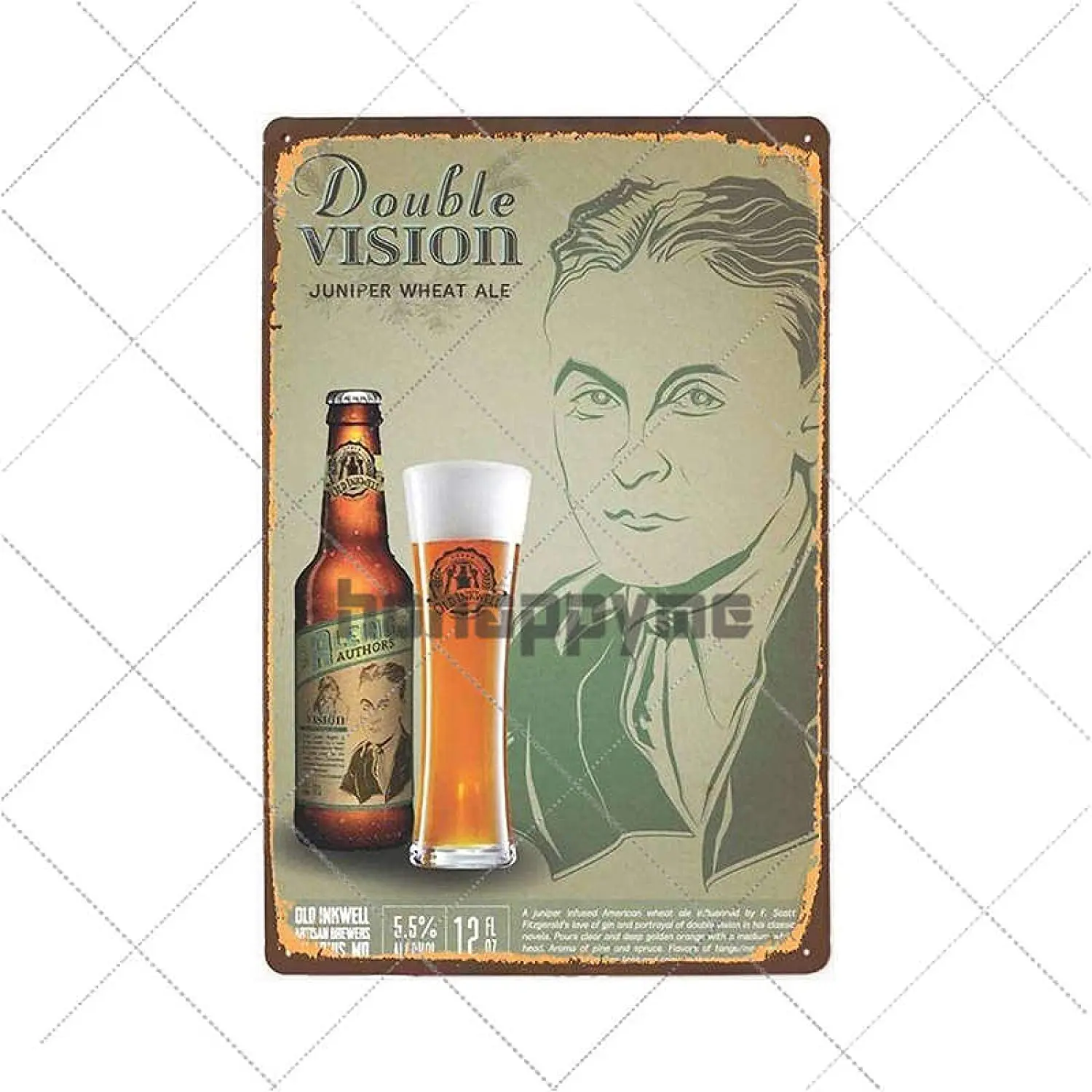 

Оловянные металлические таблички от бренда Beer, декоративные настенные таблички для бара, паба, художественная доска, картина для гаража, до...