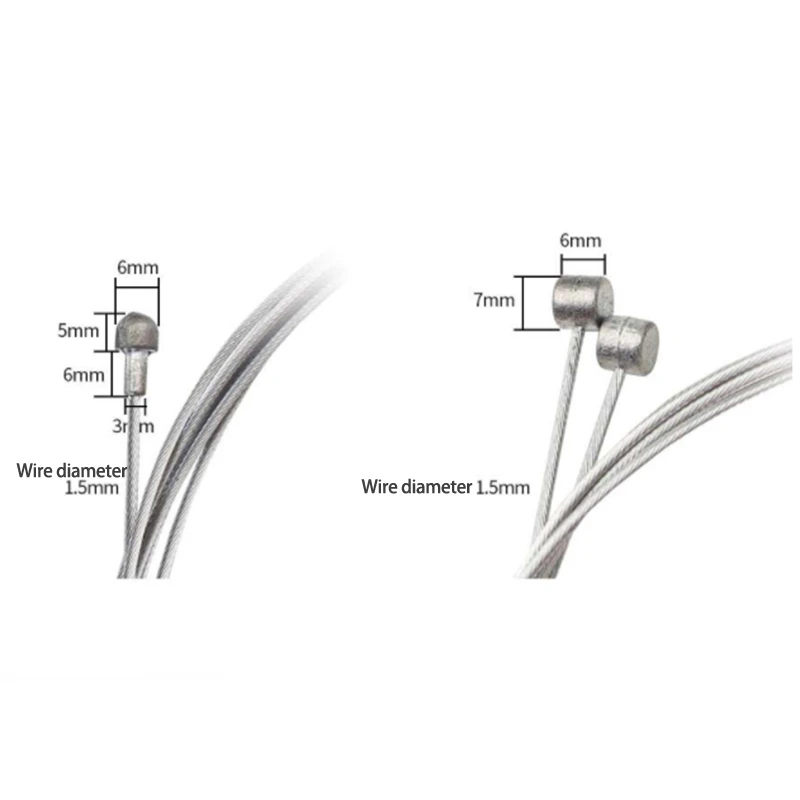 2 шт. шланг для горного велосипеда из нержавеющей стали