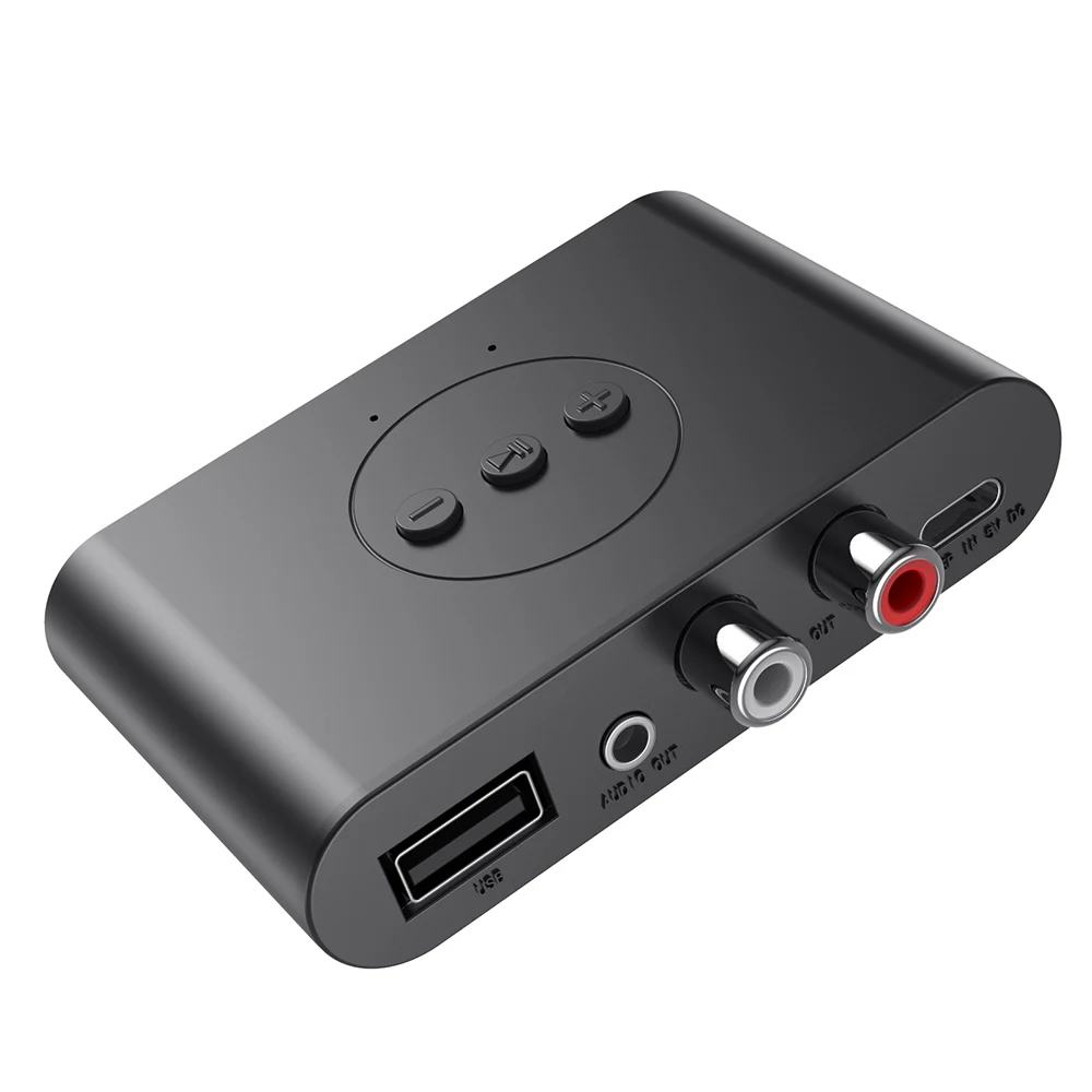 

Version 5.0 NFC Bluetooth-compatible Audio Receiver Car Hands-free Support U Disk Music Playback